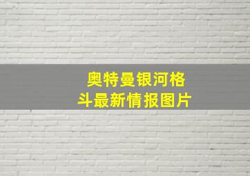 奥特曼银河格斗最新情报图片