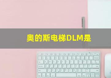 奥的斯电梯DLM是