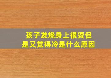 孩子发烧身上很烫但是又觉得冷是什么原因