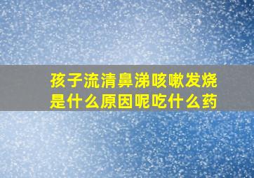 孩子流清鼻涕咳嗽发烧是什么原因呢吃什么药