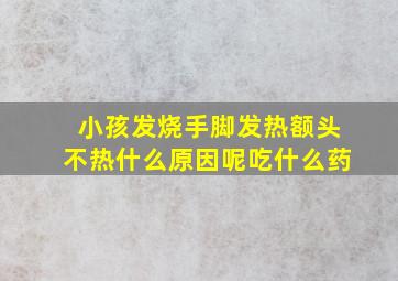 小孩发烧手脚发热额头不热什么原因呢吃什么药