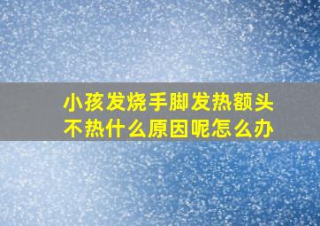 小孩发烧手脚发热额头不热什么原因呢怎么办