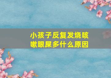 小孩子反复发烧咳嗽眼屎多什么原因