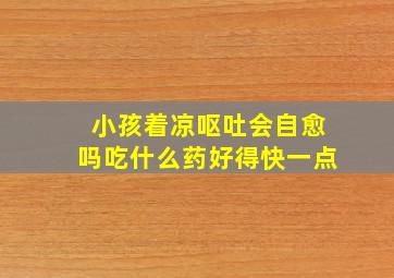 小孩着凉呕吐会自愈吗吃什么药好得快一点