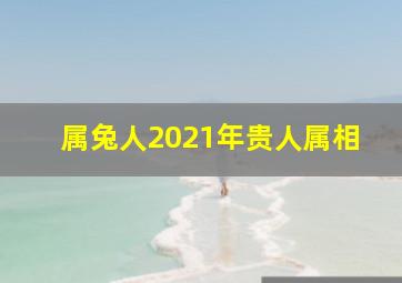 属兔人2021年贵人属相