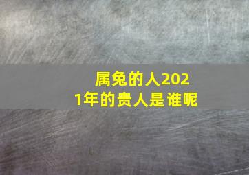 属兔的人2021年的贵人是谁呢