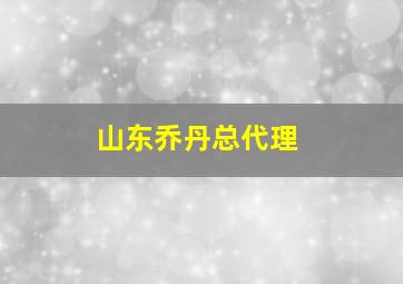 山东乔丹总代理