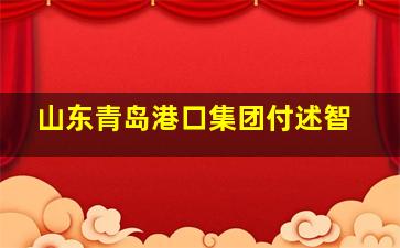 山东青岛港口集团付述智