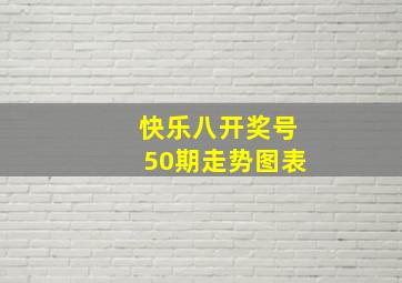 快乐八开奖号50期走势图表