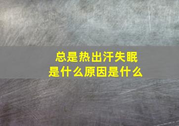 总是热出汗失眠是什么原因是什么