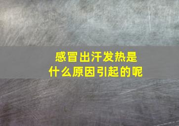 感冒出汗发热是什么原因引起的呢