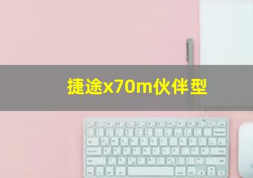 捷途x70m伙伴型