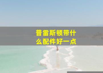 普雷斯顿带什么配件好一点