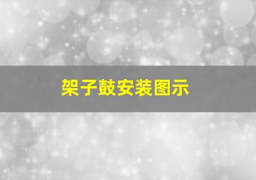 架子鼓安装图示