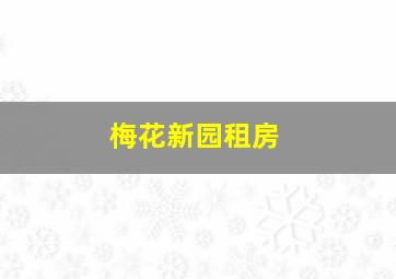 梅花新园租房