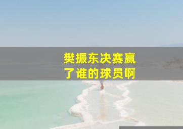 樊振东决赛赢了谁的球员啊