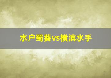 水户蜀葵vs横滨水手