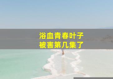 浴血青春叶子被害第几集了