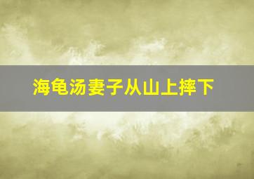 海龟汤妻子从山上摔下