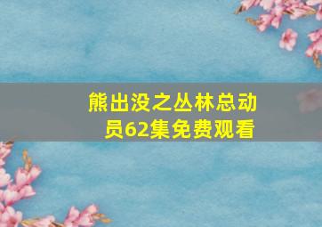 熊出没之丛林总动员62集免费观看