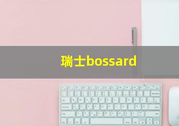 瑞士bossard