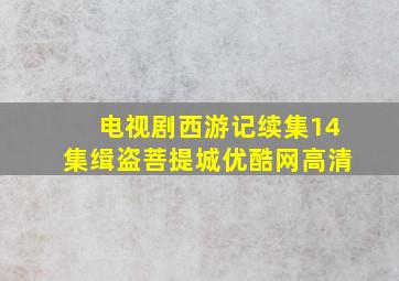 电视剧西游记续集14集缉盗菩提城优酷网高清