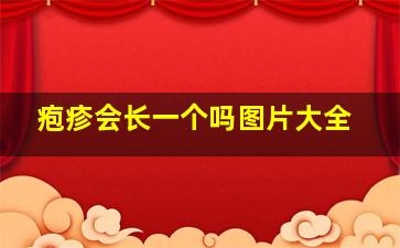 疱疹会长一个吗图片大全