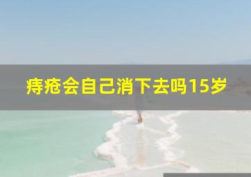 痔疮会自己消下去吗15岁