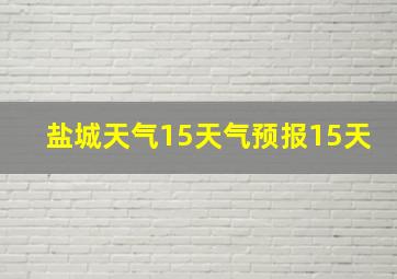 盐城天气15天气预报15天