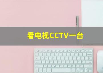 看电视CCTV一台