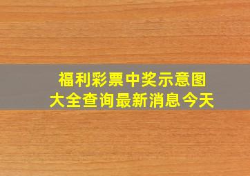 福利彩票中奖示意图大全查询最新消息今天