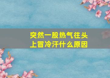 突然一股热气往头上冒冷汗什么原因