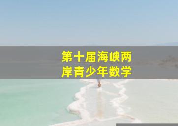 第十届海峡两岸青少年数学