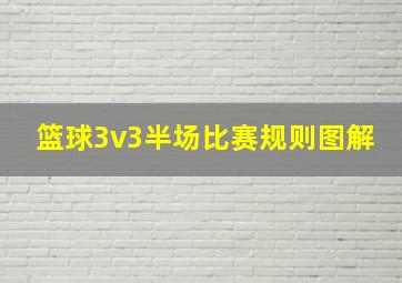 篮球3v3半场比赛规则图解