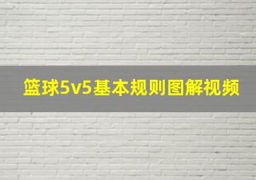 篮球5v5基本规则图解视频