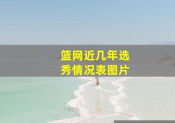 篮网近几年选秀情况表图片