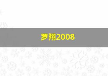 罗翔2008