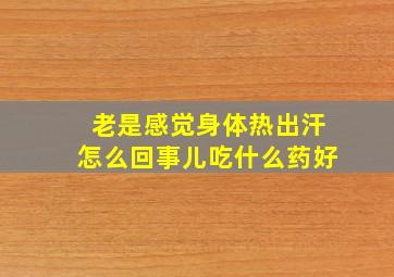 老是感觉身体热出汗怎么回事儿吃什么药好