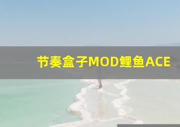 节奏盒子MOD鲤鱼ACE