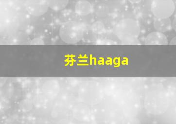 芬兰haaga