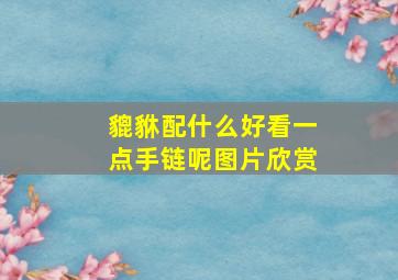 貔貅配什么好看一点手链呢图片欣赏