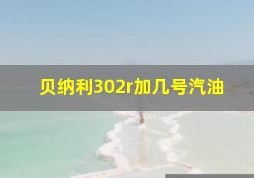 贝纳利302r加几号汽油