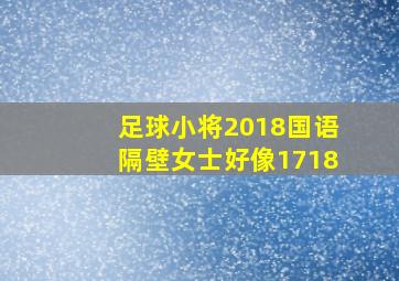 足球小将2018国语隔壁女士好像1718