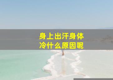 身上出汗身体冷什么原因呢