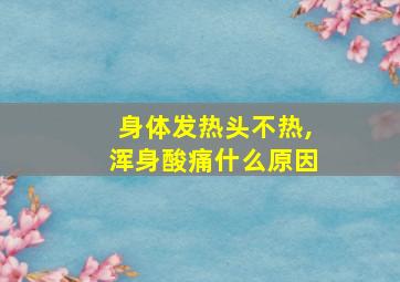 身体发热头不热,浑身酸痛什么原因