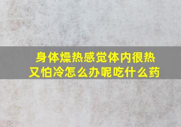 身体燥热感觉体内很热又怕冷怎么办呢吃什么药