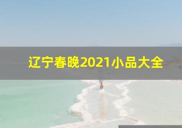 辽宁春晚2021小品大全