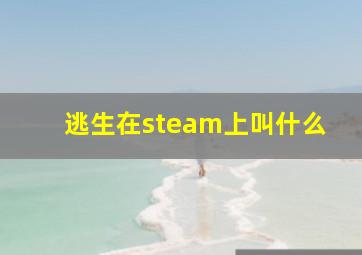 逃生在steam上叫什么