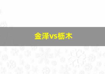 金泽vs枥木