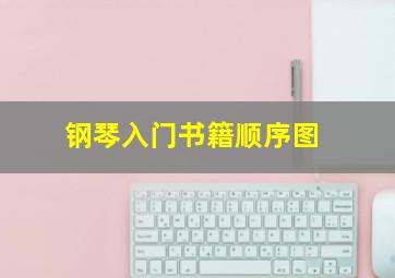 钢琴入门书籍顺序图